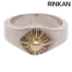 アリゾナフリーダム  R-6b K18太陽神シルバーリング メンズ 4.5号