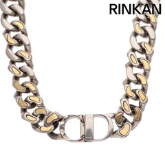 ディオール  CD ICON CDアイコンチェーンネックレス メンズ 45cm