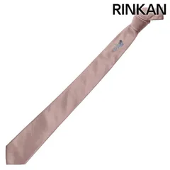 ディオール ロゴ刺繍シルクネクタイ メンズ