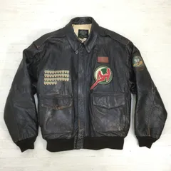AVIREX アヴィレックス A-2 フライトジャケット レザー 革 サイズXL メンズ アウター ミリタリー ファッション