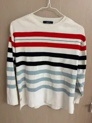 HAZZYS ストライプ ニット 85-160