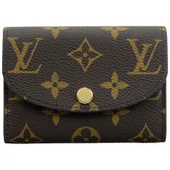 送料無料・返品可♪ルイヴィトン モノグラム ポルトモネ ロザリ ローズバレリーヌ M62361 新品同様♪【中古】