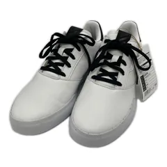 中古 アディダスゴルフ adidas GOLF ゴルフシューズ  25cm ホワイト×ブラック アディクロスレトロ スパイクレス [GZ6969]