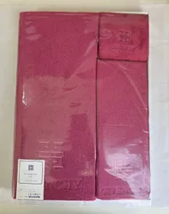 新品･未使用 Givenchy ワインレッド タオルセット