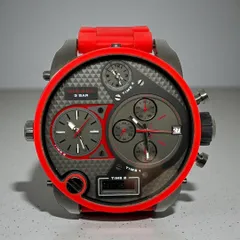 【電池交換済】DIESEL 　ミスターダディ　DZ-7279　クロノグラフ