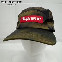 Supreme/シュプリーム【21SS】Washed Satin Camo Camp Cap Woodland Camo/ウォッシュド サテン カモ キャンプキャップ/帽子