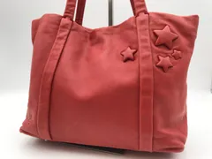 ✨希少✨agnes b.　アニエスベー　トートバッグ　ラムスキン　スター　219