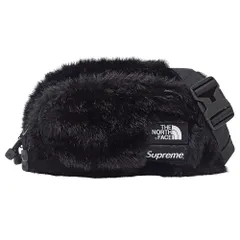 シュプリーム Supreme バッグ レディース メンズ ブランド ボディバッグ ウエストバッグ フェイクファー Faux Fur Waist Bag ブラック NF0A5G87 NORTH FACE ノースフェイス コラボ 2020年秋冬 おしゃれ 【中古】