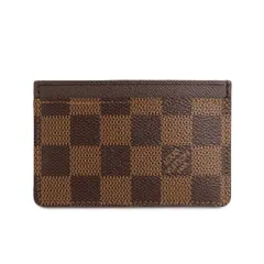 【名古屋】ルイヴィトン カードケース ポルト カルト サーンプル N61722 ダミエ・エベヌ ブラウン 小物 男女 未使用