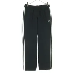 美品 adidas アディダス トラックパンツ L ブラック メンズ 古着