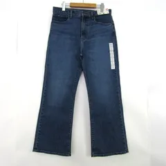 ユニクロ デニムパンツ ジーンズ ジーパン 未使用 大きいサイズ ストレッチ ボトムス レディース 29(73.5cm)サイズ ブルー UNIQLO