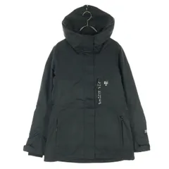 BILLABONG ビラボン ロゴ 背面プリント 長袖 中綿 スノーボード ウェア S ブラック レディース 古着