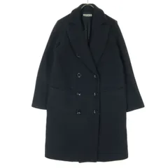 niko and... ニコアンド 長袖 ピーコート ネイビー レディース 古着