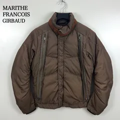 MARITHE FRANCOIS GIRBAUD 00s y2k archive gimmick down jacket S マリテフランソワジルボー ハの字 短丈 ダウンジャケット 希少 レア 平成 アーカイブ