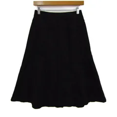 コルディア ロングスカート ボトムス ウール カシミヤ混 日本製 レディース 40サイズ グレー CORDIER 【中古】