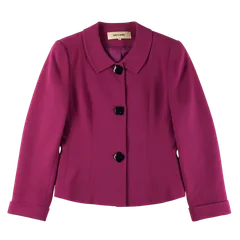 ピエールカルダン pierre cardin ジャケット スクエアボタン 肩パッド 日本製 ピンク 13サイズ 980472のサムネイル
