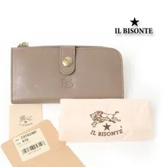新品 IL BISONTE イルビゾンテ 財布 L字 ラウンドファスナー 長財布 CONTINENTAL SCW011 レザー 長サイフ ウォレット L字ファスナー小銭入れ付 レディース メンズ 本革 牛革 イタリアンレザー イタリア製 # 105