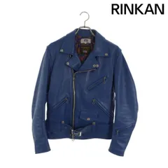 コムデギャルソンジュンヤワタナベマン ×バンソン VANSON  WF-J901 AD2010裏地ペイズリーダブルレザージャケット メンズ XS