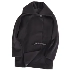 極美品 マックスマーラ Max Mara コート 白タグ ウール カシミヤ アウ