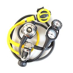 Mares 52X Abyss レギュレーター オクトパス・残圧計・コンパス付き