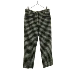 ZARA ザラ ツイード パンツ S ブラック レディース 古着