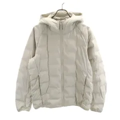 UNIQLO ユニクロ パフテック 中綿ジャケット M アイボリー メンズ 古着