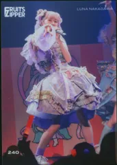 FRUITS ZIPPER その場で分かる!ランダム生写真 仲川瑠夏 新衣装 ver. 240