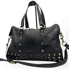 良品　希少　COACH コーチ　2way ハンドバッグ　ショルダーバッグ　黒