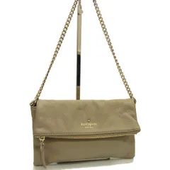 ☆kate spade ケイトスペード レザーショルダーバッグ 肩掛け チェーンショルダー レディース 鞄 本革