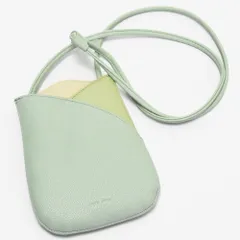 美品 Legato Largo レガートラルゴ  チューリップ スマホショルダー ショルダーポーチ ポシェット 斜め掛け ポーチ ミント グリーン 緑  _