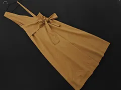 NATURAL BEAUTY BASIC ナチュラルビューティーベーシック アシンメトリー ジャンパー スカート sizeS/ベージュ ■■ レディース