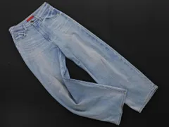 RED CARD レッドカード USED加工 デニムパンツ size23/水色 ■■ レディース