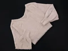 MERCURYDUO マーキュリーデュオ 2WAY ミニシャギー コンパクト ニット セーター sizeF/ライトベージュ ◇■ レディース