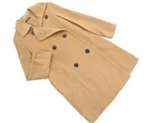 URBAN RESEARCH ROSSO アーバンリサーチロッソ ウール100% ダブルボタン コート sizeF/ベージュ ◇■ レディース