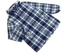 FRED PERRY フレッドペリー チェック パーカー ジャケット size0/紺 ◇■ メンズ