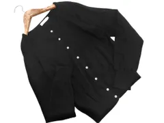 earth music&ecology アースミュージック＆エコロジー ニット カーディガン sizeS/黒 ◇■ レディース