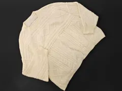 KBF ケービーエフ アーバンリサーチ ケーブル編み スリット ニット セーター sizeone/オフホワイト ◇■ レディース