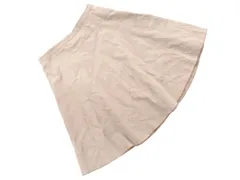 UNTITLED アンタイトル スウェード調 Aライン 台形 スカート size1/グレー ◇■ レディース