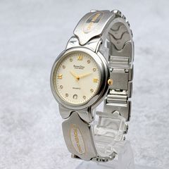 SEIKO DOLCE メンズ 腕時計 8N46-6020 デイト 白文字盤 稼働品 157