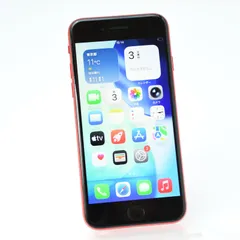 【バッテリー最大容量 100％＊美品】SIMフリー iPhone SE第２世代 64GB レッド