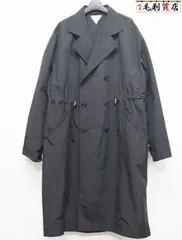 BOTTEGA VENETA ボッテガヴェネタ トレンチコート サイズ50 メンズ テクニカルナイロン トレンチコート 735905-A V2V50 ブラック 【中古】 コートのサムネイル
