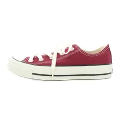 コンバース CONVERSE ALL STAR オールスター ローカットスニーカー シューズ 厚底 キャンバス US3.5 22.5cm ボルドー /BBのサムネイル