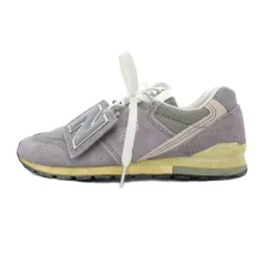 ニューバランス NEW BALANCE 30周年記念アニバーサリー 996 スニーカー シューズ ロゴ スエード 23cm グレー CM996HK2 /JS ■GY19