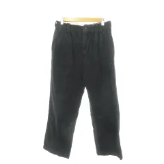 リー LEE LEESURES コーデュロイパンツ ワイドストレート ツータック S 紺 ネイビー /MN8 ■GY99