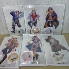 Crazy Raccoon ビッグアクリルスタンド Vol.3 全6種 コンプリートセット uruca Daruma is god kinako Arisakaaa Selly Jasper