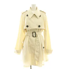 リエンダ rienda 23SS ジェラートトレンチ ミニコート S アイボリー /AT ■OS