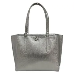 COLE HAAN(コールハーン) ハンドバッグ - シルバー レザー