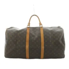 ルイヴィトン LOUIS VUITTON キーポル50 モノグラム ボストンバッグ ハンドバッグ 茶 ブラウン M41426 /AN38 ■OH ■BM