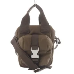 レスポートサック LesportSAC Megumi Kanzaki PUFFY MINI BAG トートバッグ ショルダーバッグ 2way 斜め掛け ナイロン ブラウン /YO16