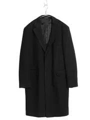 【お得なクーポン配布中!】 USA製 ブルックスブラザーズ ロロピアーナ チェスター コート メンズ L 100% カシミヤ 高級素材 フィールド ロングコート ハーフコート 黒